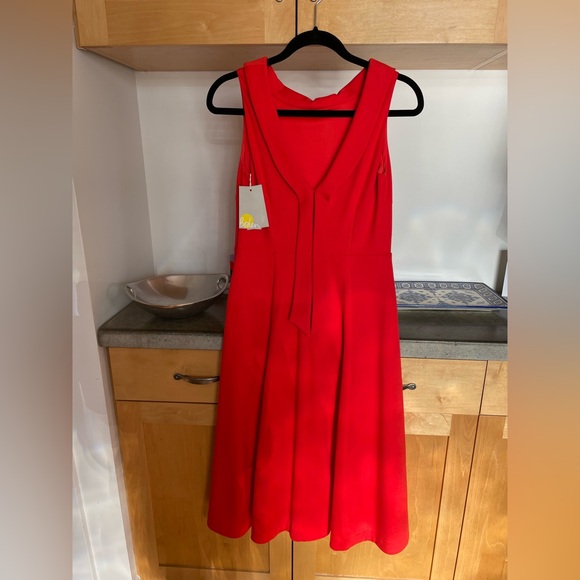 Boden Ponte Midi sleeveless dress size 6. New with tags - Picture 3 of 6